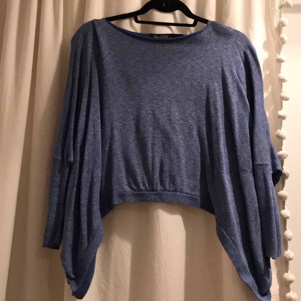 Fifth label cropped light weight sweater